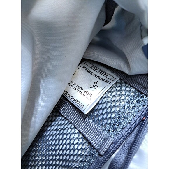 Adidas Mini Cloud Blue White Tiedye Backpack Linear Bag School Travel Carry On - Picture 8 of 8